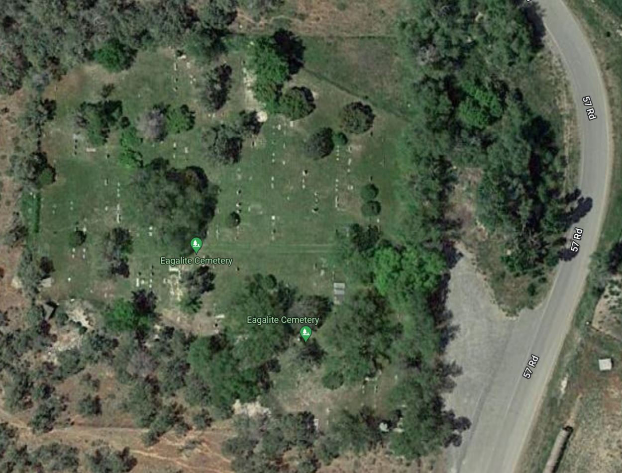 Egalite Cemetery Aerial View