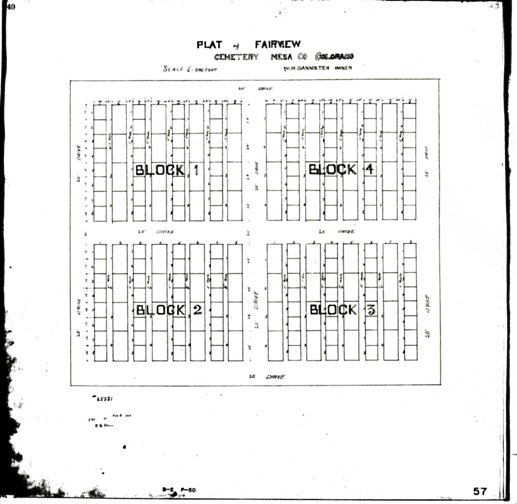 Mesa Plot Map